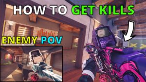 How To Get TONS OF KILLS and Win by yourself-Rainbow Six Siege
