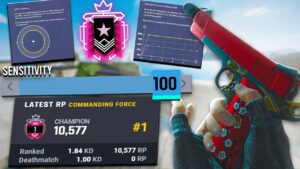 I Used The #1 Console Champion's FAST Sensitivity - RAINBOW SIX SIEGE