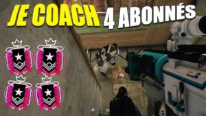 J'ENTRAÎNE 4 ABONNÉS EN CLASSÉ POUR LES EMMENER JUSQU'AU CHAMPION ! RAINBOW SIX SIEGE