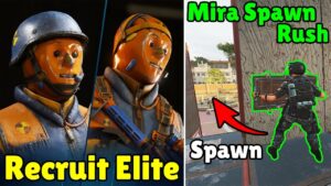 *NEW* Recruit Elite Skin! | Mira Spawn Rush Trick! - Rainbow Six Siege