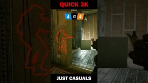 Quick 3k - Tom Clancy's Rainbow Six Siege #shorts #short #r6 #r6siege #gaming #gameplay #highlights