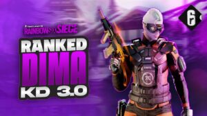 RANKED DIMA: QUASE PERDI COM 18/6 DE KD! || RAINBOW SIX SIEGE