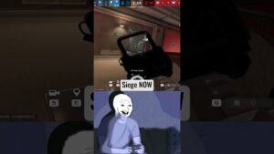 Rainbow 6 THEN vs NOW #rainbowsixsiege #r6 #shorts