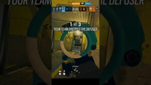 Solo IQ 4k Clutch - Rainbow Six Siege #shorts #rainbowsixsiege