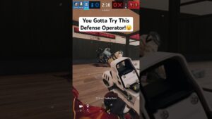 Best Defense Operator in R6 Siege 🥇 #shorts #rainbowsixsiege