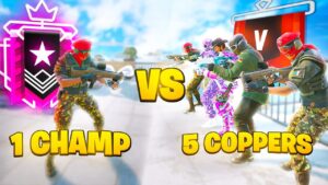 Can 1 Champion beat 5 Coppers in Rainbow Six Siege