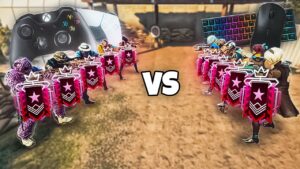 Can 5 Controller Champs Survive 5 PC Champs?!