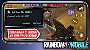 Como DESCARGAR y JUGAR RAINBOW SIX MOBILE