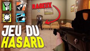 LE NOUVEAU JEU DU HASARD AVEC UN GROS RAGEUX VOULANT POURRIR LA PARTIE ! RAINBOW SIX SIEGE