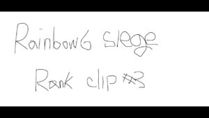 Rainbow six siege clip#03