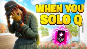 Solo Queueing Is TRASH In Rainbow Six Siege