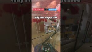 This is why I LOVE Rainbow Six Siege! #shorts