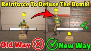 You Can Reinforce Walls To Defuse After The NEW Update! - Rainbow Six Siege