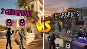 2 CHAMPIONS VS 5 ARGENTS! - Rainbow Six Siege