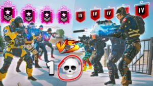 5 Coppers Vs 5 Champions, BUT they have 1 life... (Rainbow Six Siege)