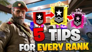 5 TIPS FOR EVERY RANK IN RAINBOW SIX SIEGE  (HOW TO RANK UP EASY)