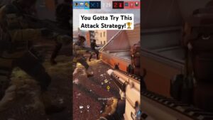 Best Attack Strategy in Rainbow Six Siege 🥇 #Shorts #R6