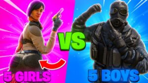 Can 5 E-GIRLS beat 5 E-BOYS in Rainbow Six Siege?