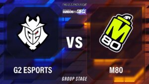 G2 Esports vs M80 // Rainbow Six: Siege at Gamers8 // Day 1