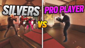 How Many Silvers Does It Take To Beat 1 Pro Player In Rainbow Six Siege?