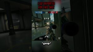 I GOT REPORTED FOR THAT 💀 | #rainbowsixsiege #shorts #gaming