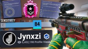 I Used Jynxzi's *NEW* PERFECT Sensitivity - RAINBOW SIX SIEGE