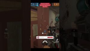 Lo dejo tieso en el Rainbow Six Siege | #Shorts