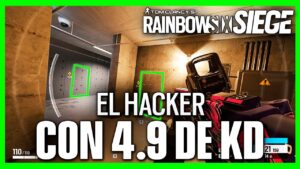 Me ENCUENTRO un HACKER con 4.9 de KD | Caramelo Rainbow Six Siege Gameplay Español