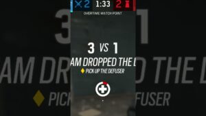 Rainbow Six Siege - 5v1, I mean 1v1 #gaming #shorts #siege