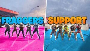 SUPPORT MAINS VS FRAG MAINS - RAINBOW SIX SIEGE