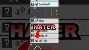 Slamming MY biggest HATER #rainbowsixsiege