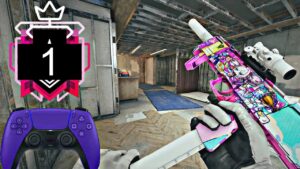 THE *BEST* #1 CONTROLLER CHAMPION Settings on Operation DREAD FACTOR Rainbow Six Siege PS5/Xbox