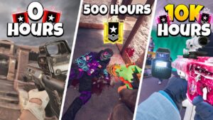 What 10,000 Hours of Rainbow 6 Siege looks like