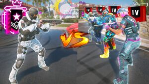 1 Champion VS 5 Coppers in Rainbow Six Siege