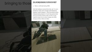 Frost Rework Delayed Again - 6News - Rainbow Six Siege