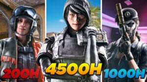 How Many Hours Does It Take To Be Good At R6?