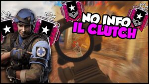 Un CLUTCH ASSURDO a POCHI SECONDI dalla FINE! | Rainbow Six: Siege ITA