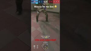 mozzie let me live after shooting his drone 😂 #shorts #rainbowsixsiege #funny #fyp #warden #mozzie