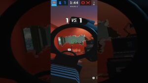 1v5 17 second ace #shorts #rainbowsixsiege #demntd