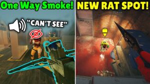 *400 IQ* ONE Way Smoke Trick! | NEW Secret Spot On Oregon Basement - Rainbow Six Siege Heavy Mettle