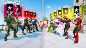 Can 2 Champions Carry 3 Coppers VS 5 Golds In Rainbow Six Siege?