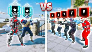 Can 2 Plats Beat 5 Coppers In Rainbow Six Siege?