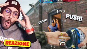 Come fa a PUSHARE Così!? (Reazione) - Rainbow Six Siege ITA