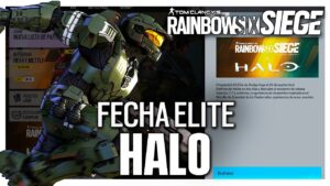 FECHA NUEVO ELITE de HALO en R6 | Caramelo Rainbow Six Siege Gameplay Español