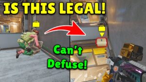 Is It LEGAL To Use This *Impossible Defuser* Spot! - Rainbow Six Siege Heavy Mettle
