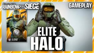 JUGANDO con ELITE de HALO en R6 | Caramelo Rainbow Six Siege Gameplay Español