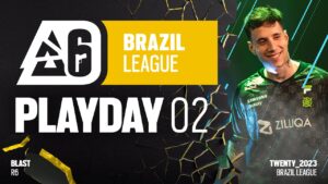 LIVE - BLAST R6 BRAZIL LEAGUE | Stage 2 | DAY 2