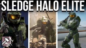 Master Chief Sledge Elite Skin In-Game Review - R6 x Halo