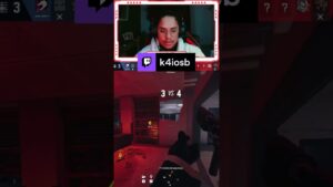Reação foda | k4iosb em #Twitch #ubisoft #rainbowsixsiege #r6s
