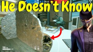 Sneakiest Border Hiding Spot in Rainbow Six Siege